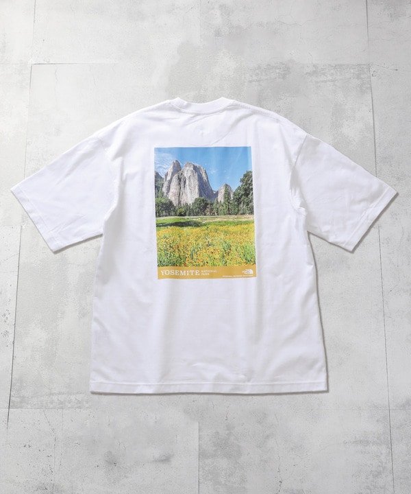 【THE NORTH FACE/ザ ノース フェイス】S/S Yosemite Scenery Tee 詳細画像 ホワイト 1