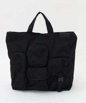 【BAICYCLON by bagjack/バイシクロン バイ バッグジャック】MULTI POCKETS 2WAY TOTE MEDIUM