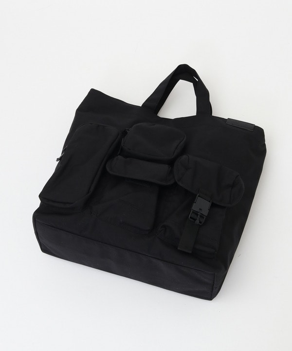 【BAICYCLON by bagjack/バイシクロン バイ バッグジャック】MULTI POCKETS 2WAY TOTE MEDIUM 詳細画像 3