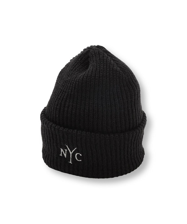 【COOPERSTOWN BALL CAP/クーパーズタウン ボール キャップ】BEANIE NYC 詳細画像 ブラック 1