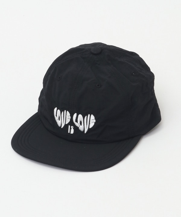 【garbage】SOFT BRIM 6 PANEL CAP （LOVE） 詳細画像 ブラック 1