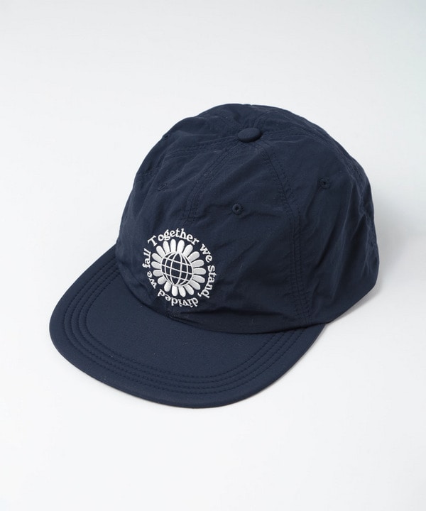 【GARBAGE/ガーベッジ】SOFT BRIM 6 PANEL CAP (MOTTO) 詳細画像 ネイビー 1