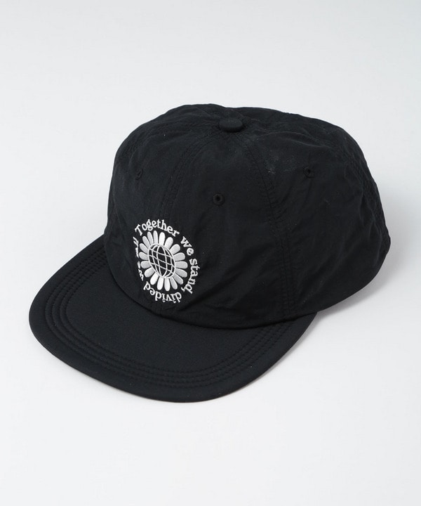 【GARBAGE/ガーベッジ】SOFT BRIM 6 PANEL CAP (MOTTO) 詳細画像 ブラック 1