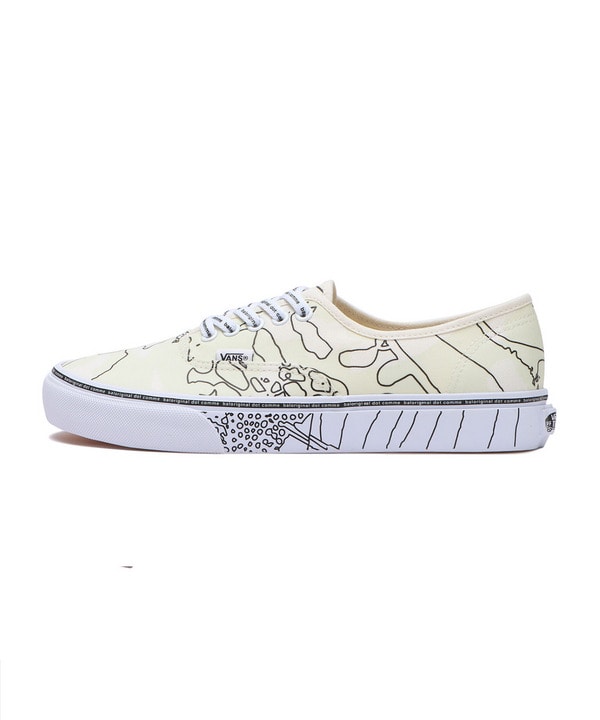 【Vans x bal Authentic 】グローインザダークグラフィックコラボスニーカー 詳細画像 6