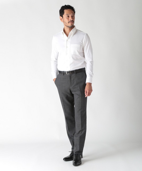 【ACTIVE TAILOR】ジャージボタンダウンドレスシャツ 詳細画像 5