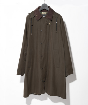 【Barbour/バブアー 別注】EXMOORベースピーチスキンコート