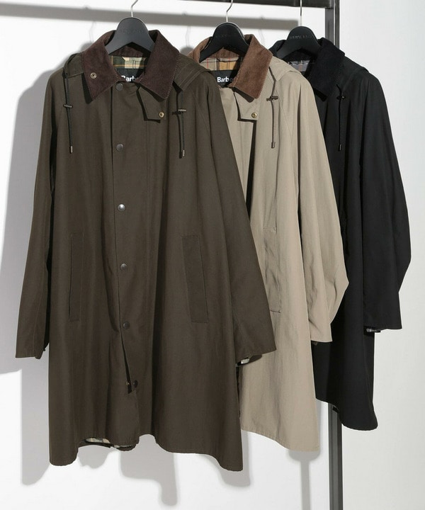 【Barbour/バブアー 別注】EXMOORベースピーチスキンコート 詳細画像 1