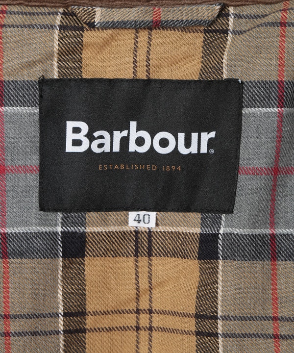 【Barbour/バブアー 別注】EXMOORベースピーチスキンコート 詳細画像 19