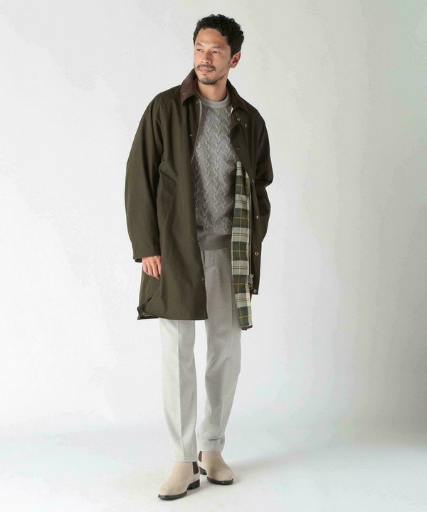 【Barbour/バブアー 別注】EXMOORベースピーチスキンコート 詳細画像 28