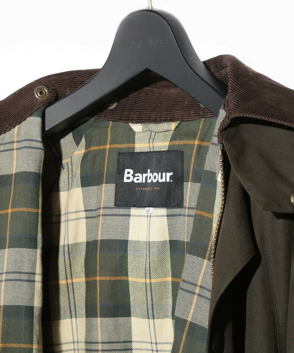 【Barbour/バブアー 別注】EXMOORベースピーチスキンコート 詳細画像 6