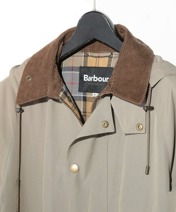 【Barbour/バブアー 別注】EXMOORベースピーチスキンコート 詳細画像 7