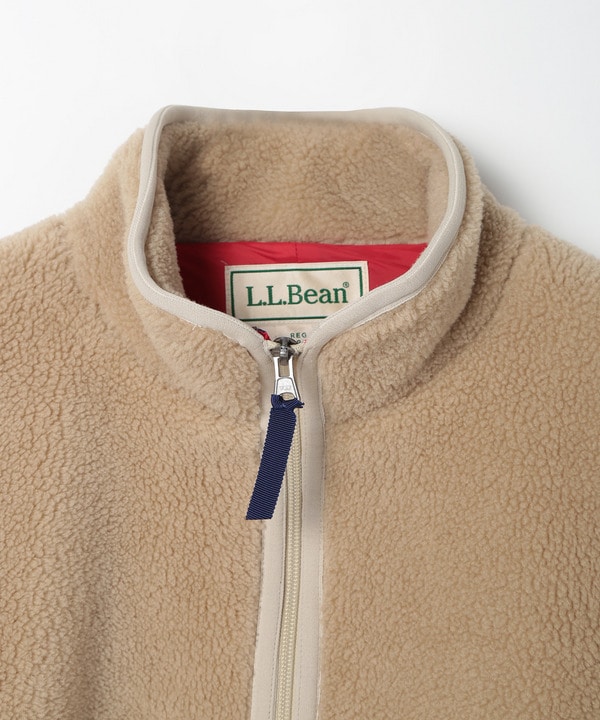 【L.L. BEAN/エルエルビーン】トップシャムボアフリースジャケット 詳細画像 10