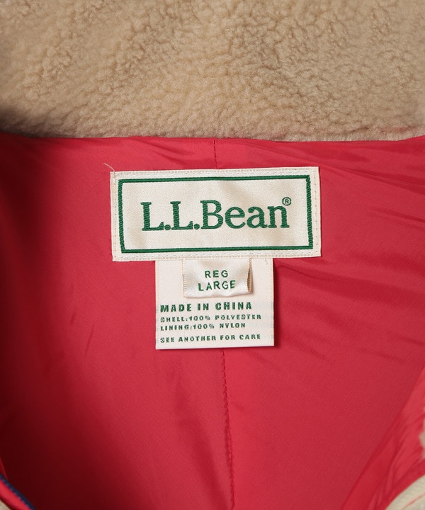 【L.L. BEAN/エルエルビーン】トップシャムボアフリースジャケット 詳細画像 15