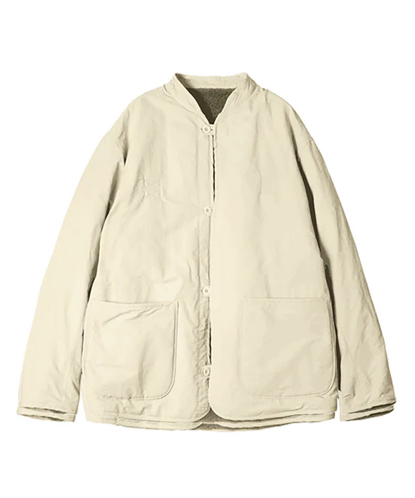 【ARMY TWILL/アーミーツイル】Cotton Nylon Reversible Jacket 詳細画像 ホワイト 1