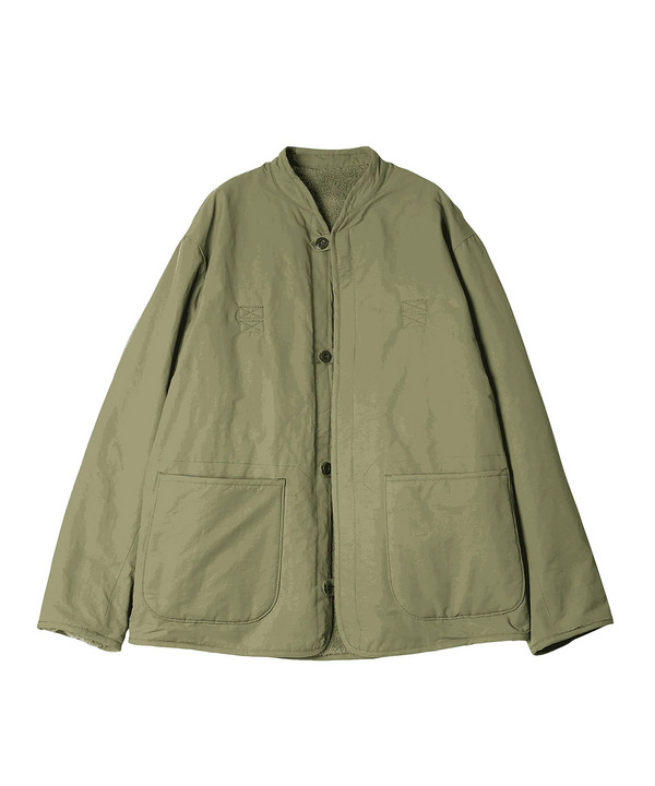 【ARMY TWILL/アーミーツイル】Cotton Nylon Reversible Jacket 詳細画像 カーキ 1