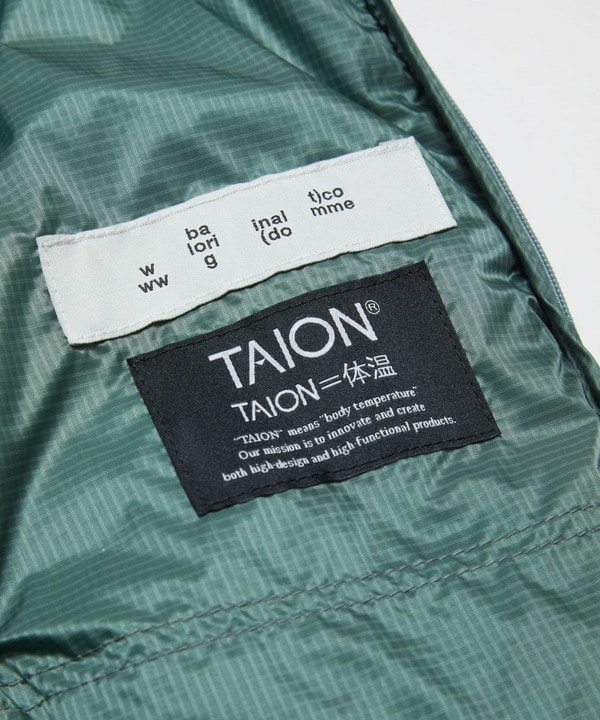 【bal/バル】TAION REMOVABLE SLEEVE DOWN JACKET 詳細画像 12