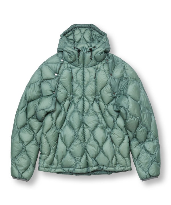 【bal/バル】TAION REMOVABLE SLEEVE DOWN JACKET 詳細画像 モスグリーン 1