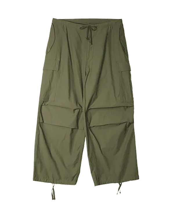 【ARMY TWILL/アーミーツイル】BACK SATIN CARGO PANTS 詳細画像 カーキ 1