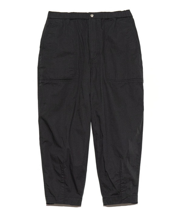 【THE NORTH FACE PURPLE LABEL/ザノースフェイス パープルレーベル】Ripstop Wide Cropped Field Pants 詳細画像 ブラック 1