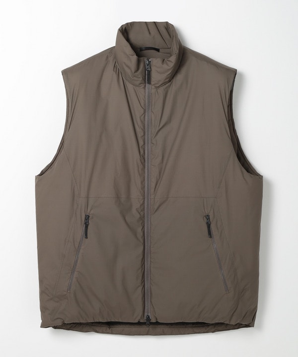 【GOLDWIN/ゴールドウィン】WINDSTPPER BY GORE-TEX LABS PUFFY VEST 詳細画像 ブラウン 1