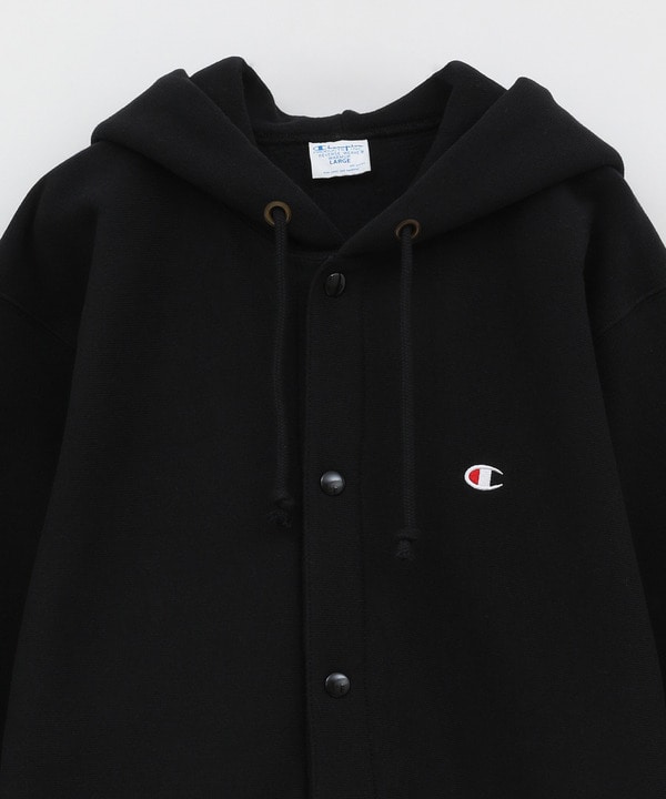 【Champion/チャンピオン】REVERSE WEAVE SNAP HOODED SWEATSHIRT 詳細画像 5