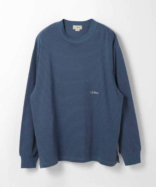 【L.L.Bean/エルエルビーン】Union Long-Sleeve Stripe Tee 詳細画像 ネイビー 1