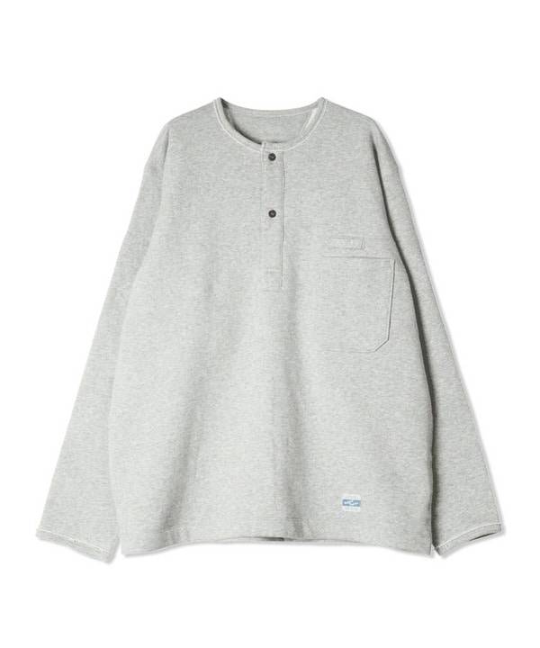 【ARMY TWILL/アーミーツイル】SWEAT HENLEY PULLOVER 詳細画像 グレー 1