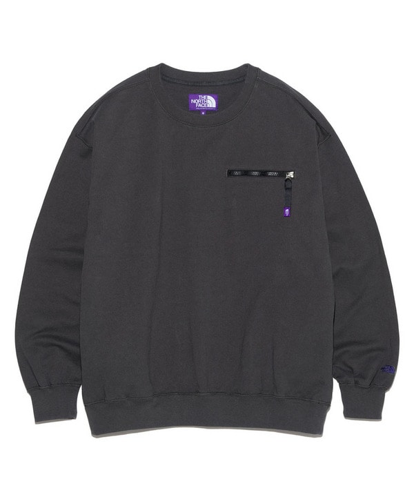  【THE NORTH FACE PURPLE LABEL/ザノースフェイス パープルレーベル】9.5oz Cotton Jersey Field Pullover 詳細画像 チャコールグレー 1