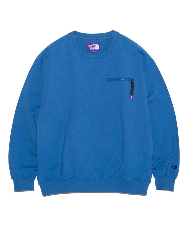  【THE NORTH FACE PURPLE LABEL/ザノースフェイス パープルレーベル】9.5oz Cotton Jersey Field Pullover 詳細画像 ブルー 1