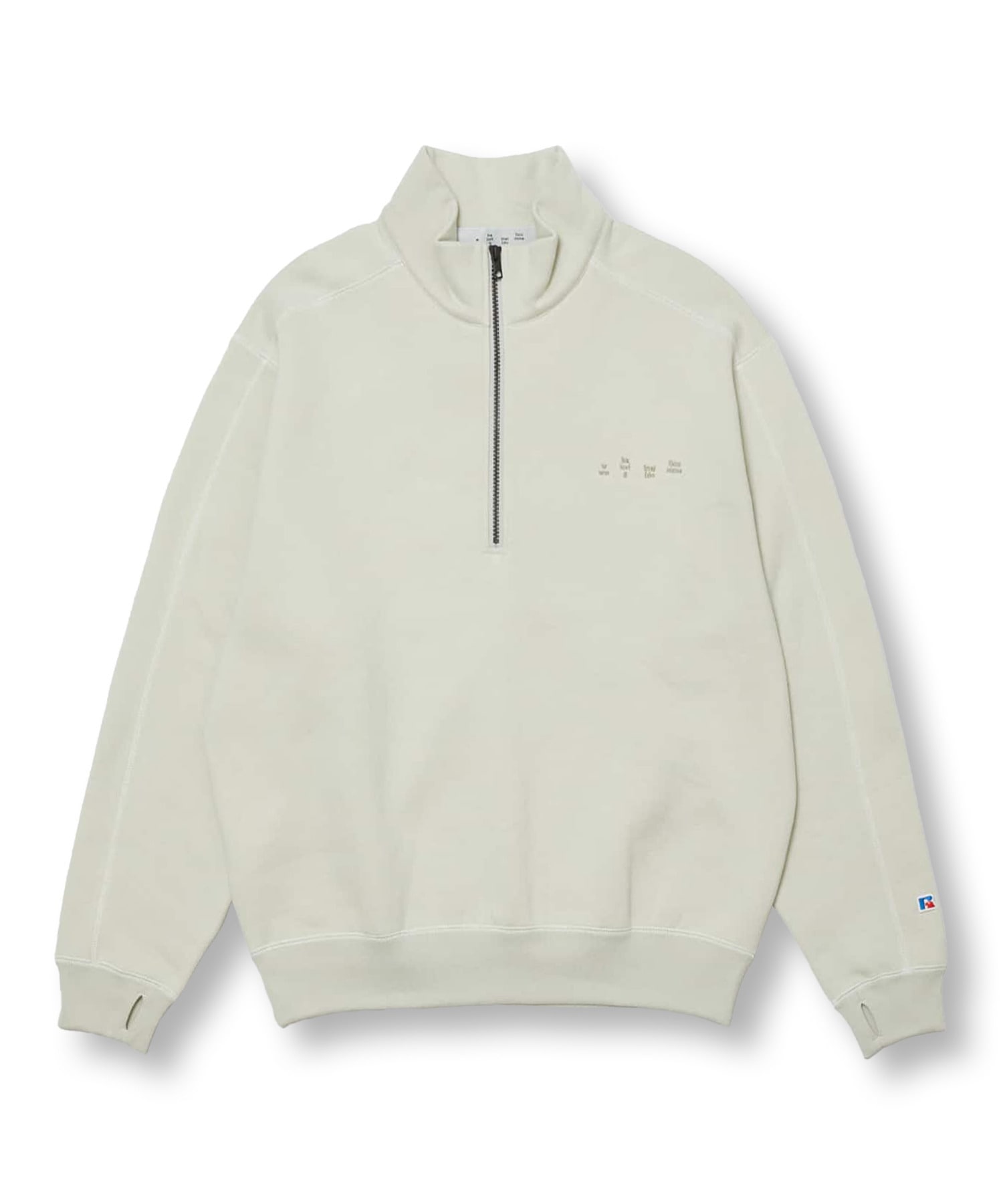 bal/バル】RUSSELL ATHLETIC HEAVY COTTON HALF ZIP｜メンズファッション通販 MEN'S BIGI ONLINE  STORE (メンズビギ オンラインストア)