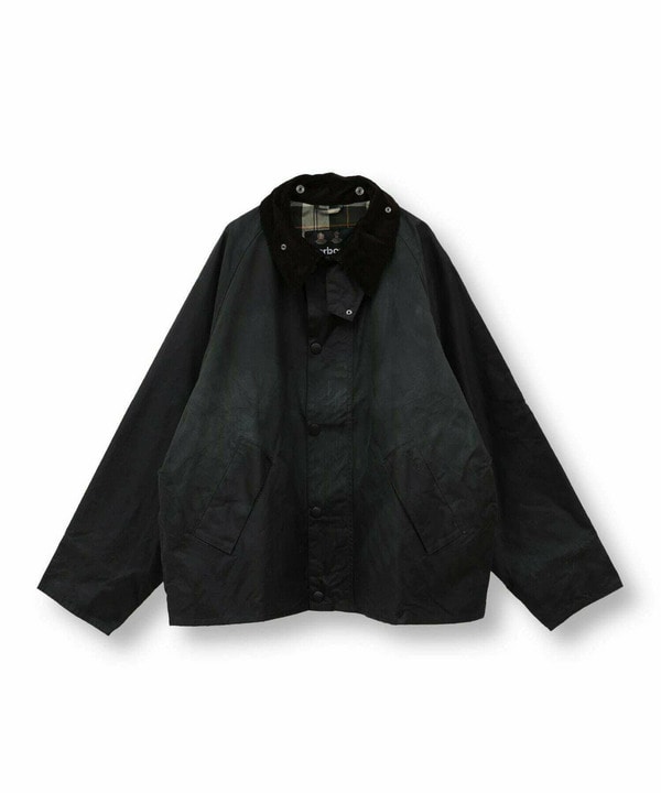 【Barbour/バブアー】os transport wax jacket 詳細画像 グリーン 1