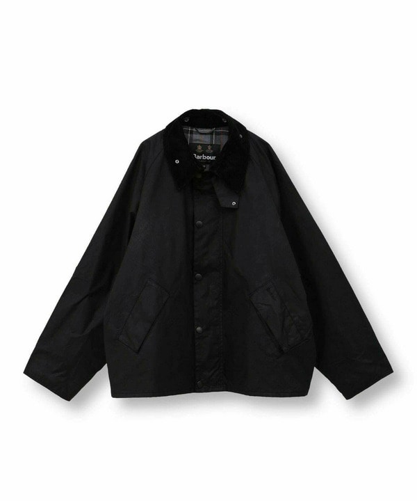 【Barbour/バブアー】os transport wax jacket 詳細画像 ブラック 1