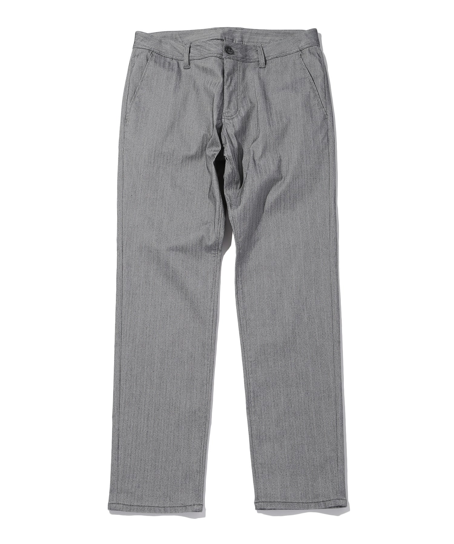 ハイパワーストレッチヘリンボーンスラックスパンツ｜メンズ