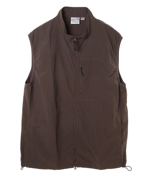【GRAMICCI/グラミチ】NYLON VEST 詳細画像 ブラウン 1