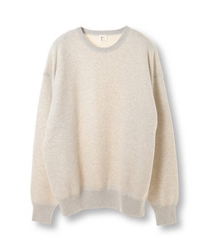 【WLP/ダブルエルピー】COTTON WOOL FLEECE/CREW NECK PO