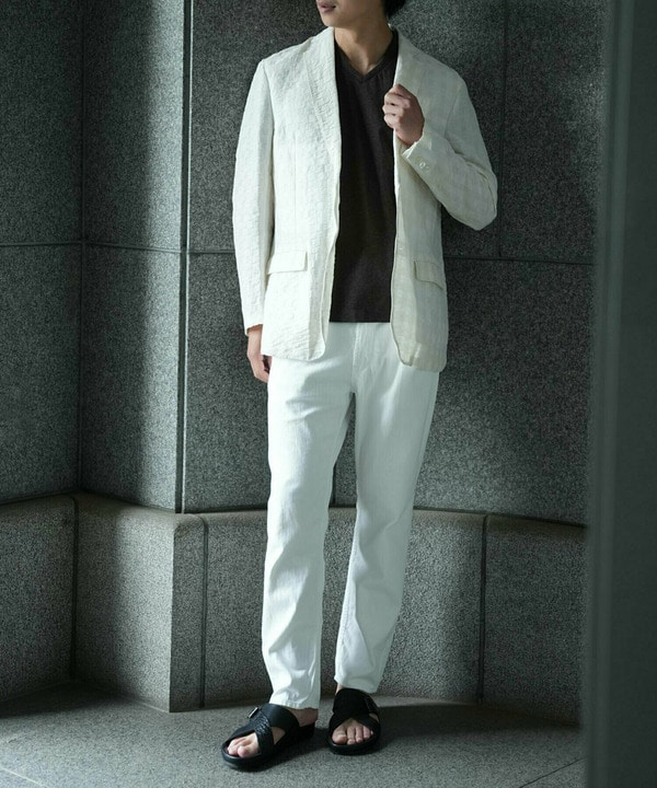 【ACTIVE TAILOR/アクティブテイラー】シルケットスムースVネックTシャツ＜接触冷感 / UVカット＞ 詳細画像 20