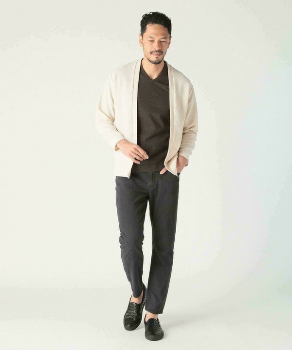 【ACTIVE TAILOR/アクティブテイラー】シルケットスムースVネックTシャツ＜接触冷感 / UVカット＞ 詳細画像 22
