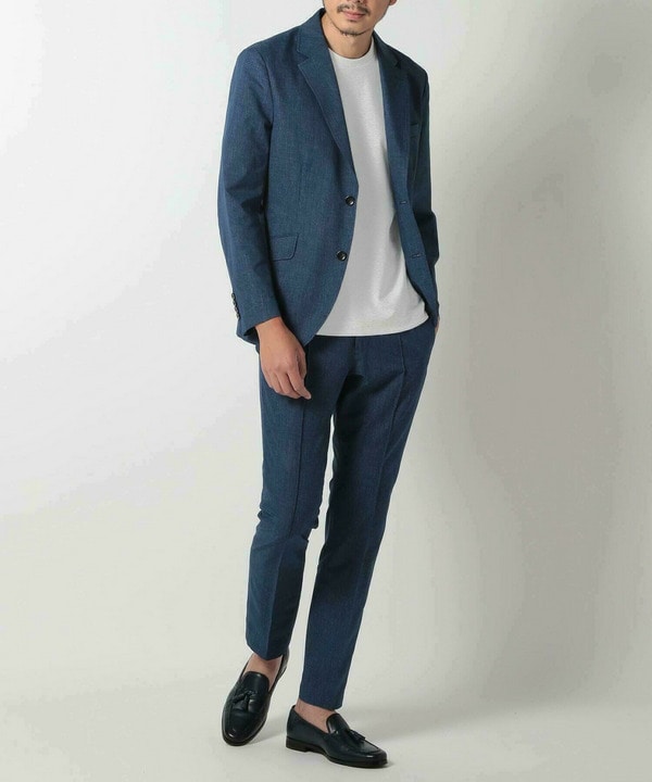 【ACTIVE TAILOR/アクティブテイラー】シルケットスムースクルーネックTシャツ＜接触冷感 / UVカット＞ 詳細画像 18