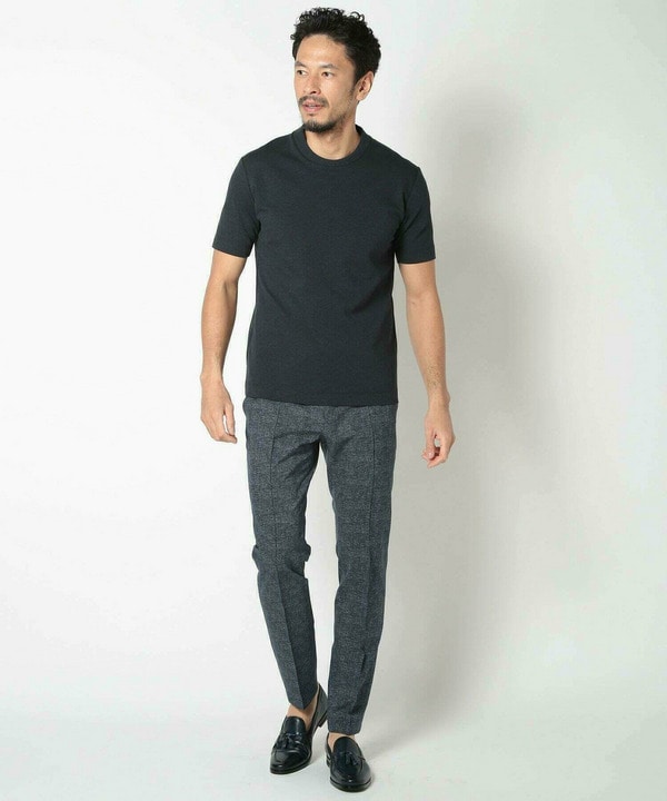 【ACTIVE TAILOR/アクティブテイラー】シルケットスムースクルーネックTシャツ＜接触冷感 / UVカット＞ 詳細画像 20