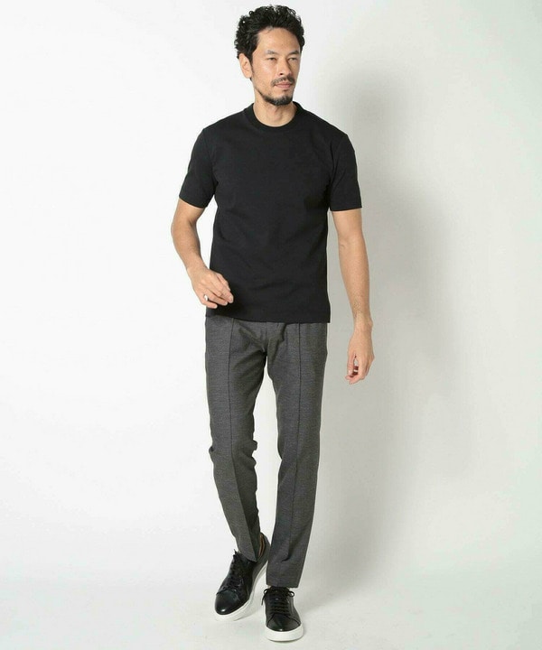 【ACTIVE TAILOR/アクティブテイラー】シルケットスムースクルーネックTシャツ＜接触冷感 / UVカット＞ 詳細画像 22