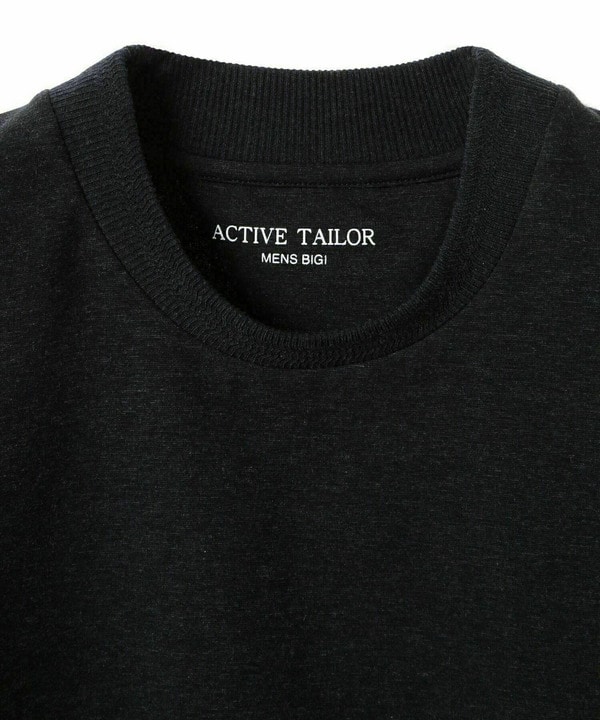 【ACTIVE TAILOR/アクティブテイラー】シルケットスムースクルーネックTシャツ＜接触冷感 / UVカット＞ 詳細画像 25
