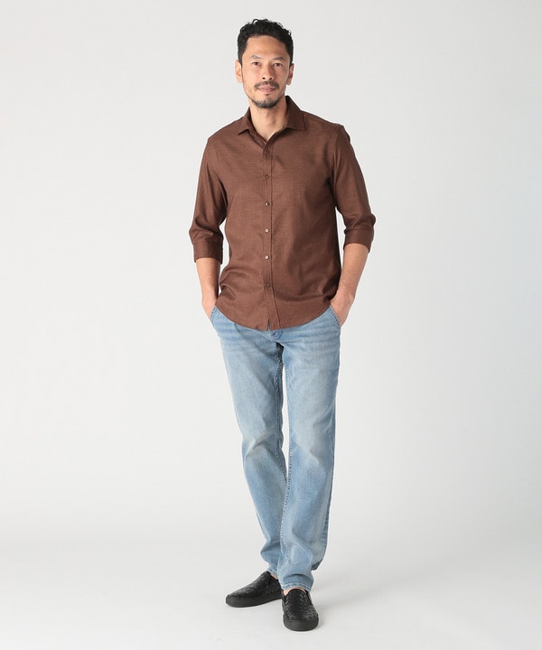 オクシィジュエルストレッチ七分袖シャツ〈ストレッチ〉 詳細画像 13