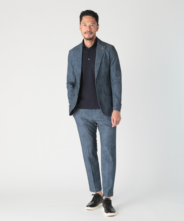 【COLE HAAN/コールハーン】MENS BIGIコラボ セットアップジャケット＜吸水速乾＞＜EASY CARE＞ 詳細画像 7