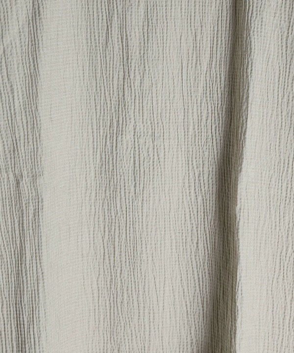 リネンブレンド楊柳リブネックTシャツ 詳細画像 10