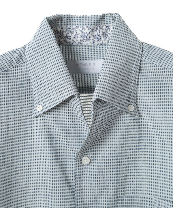 【ACTIVE TAILOR/アクティブテイラー】カールマイヤーボタンダウンシャツ 詳細画像 13