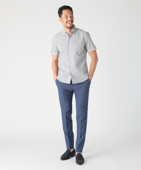 【ACTIVE TAILOR/アクティブテイラー】カールマイヤーボタンダウンシャツ 詳細画像 6