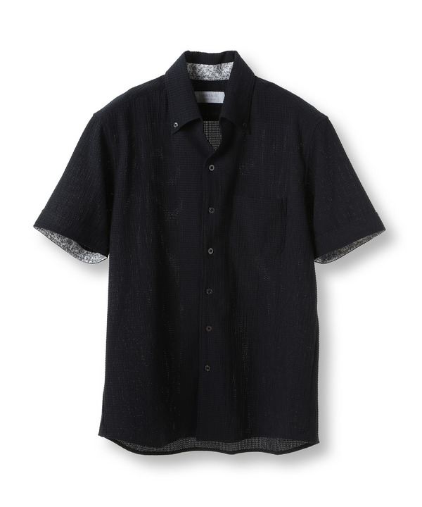 【ACTIVE TAILOR/アクティブテイラー】カールマイヤーボタンダウンシャツ 詳細画像 ネイビー 1