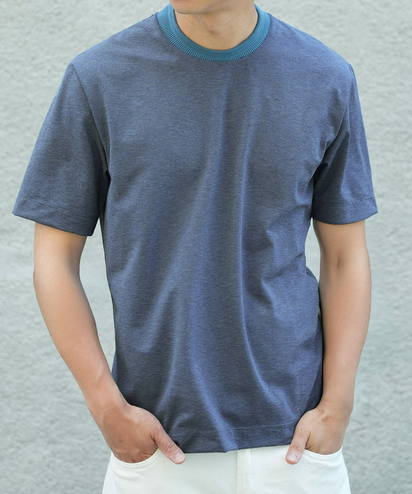 【WEB限定】ドットメッシュジャージTシャツ＜吸水速乾/通気性＞ 詳細画像 2