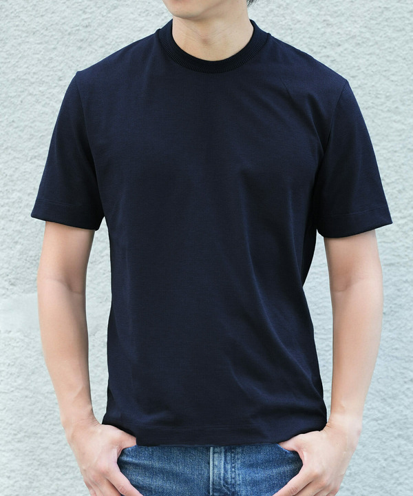 【WEB限定】ドットメッシュジャージTシャツ＜吸水速乾/通気性＞ 詳細画像 3