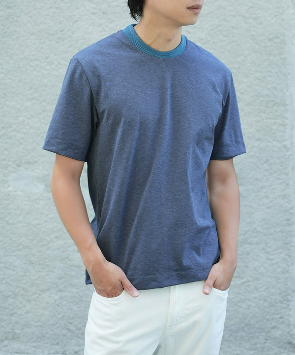 【WEB限定】ドットメッシュジャージTシャツ＜吸水速乾/通気性＞ 詳細画像 6
